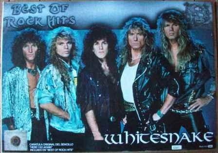 Afiche Original Whitesnake Here I Gone Again