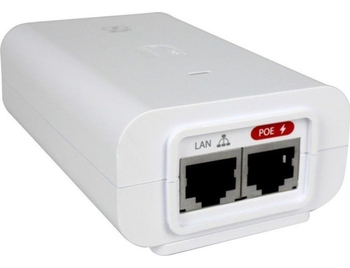 Fuente Poe Ubiquiti Original 24v 1a Gigabit Poe-24-24w-g-wh