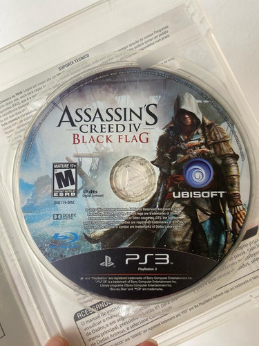 Jogo Assassin's Creed Iv Black Flag - Signature Ps3 Físico (Recondicionado)