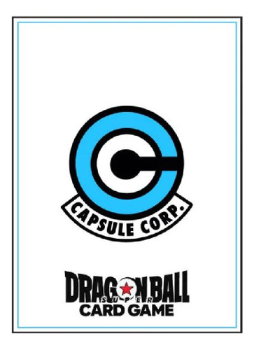 Dragon Ball Super Official Card Sleeves Capsule Corp