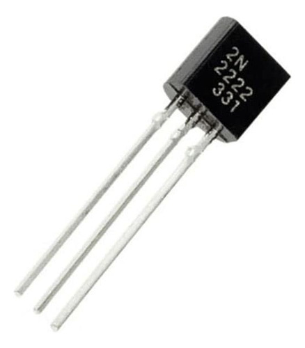  01 Transistores 2n2222. Transistor Bjt. Electronica