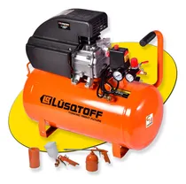Comprar Compresor De Aire Eléctrico Lusqtoff 2,5 Hp 50 Litros 8bar