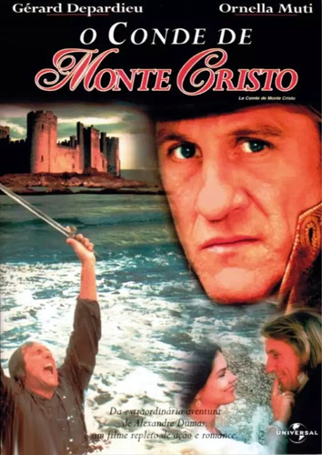 Vhs - O Conde De Monte Cristo - Gérard Depardieu