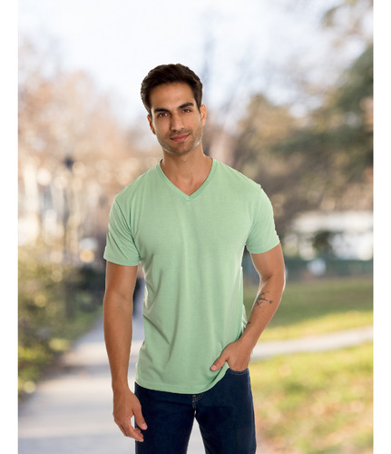 Set Playeras 2 Pzas.cuello V Para Hombre Bingos Star,