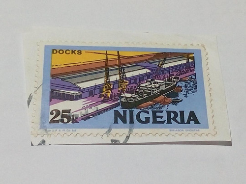 Estampilla Nigeria 3                            (9)