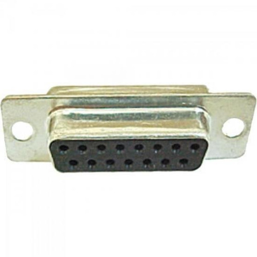 Conector Db15 Comum Fêmea Para Cabo