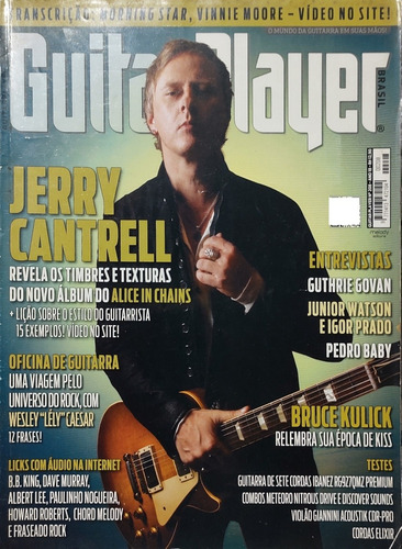 Revista Guitar Player N 208 Ano 18 Jerry Cantrell