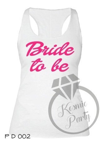 Playera Despedida Soltera Toptank Bride Team Novia Equipo