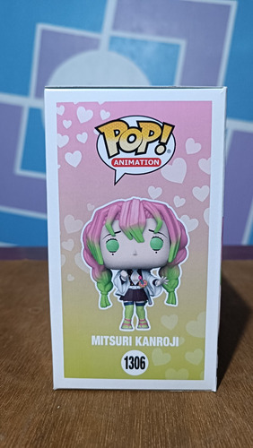 Figura De Accion Mitsuri Kanroji 1306 Funko Fair 2023 Demon Slayer: Kimetsu No Yaiba Funko Pop