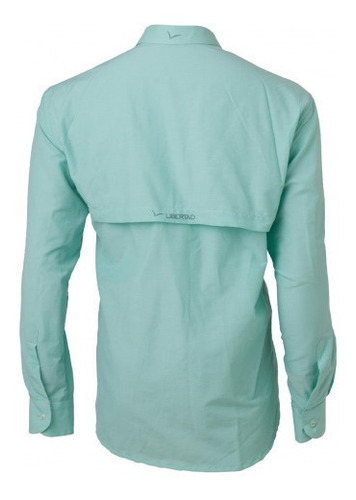 Imagen 2 de 8 de Camisa Libertad New Vita Color Cemento M Al Xxl