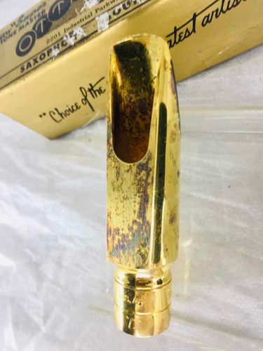 Boquilha Sax Alto Metal Otto Link N°7 Produto Vitrine