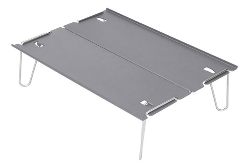 Mesa Plegable De Picnic Portátil De Aleación De Aluminio Par