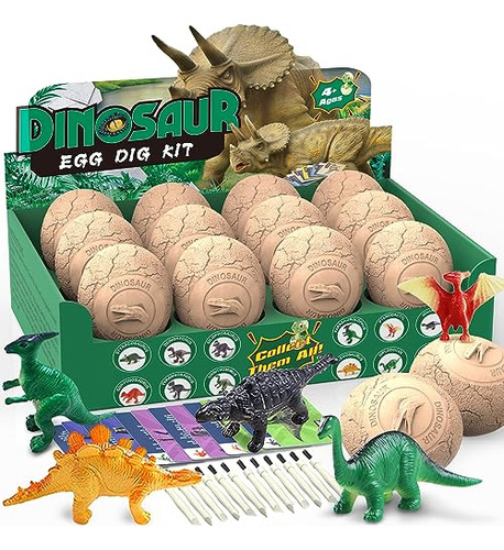Dinosaur Toys Dig Kit - Upgrade12 Big Easter Dinosaur E...