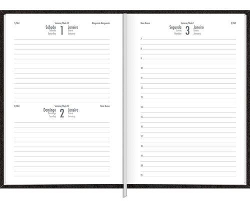 Imagem 2 de 4 de Agenda Napoli Costurada M5 2022 Tilibra