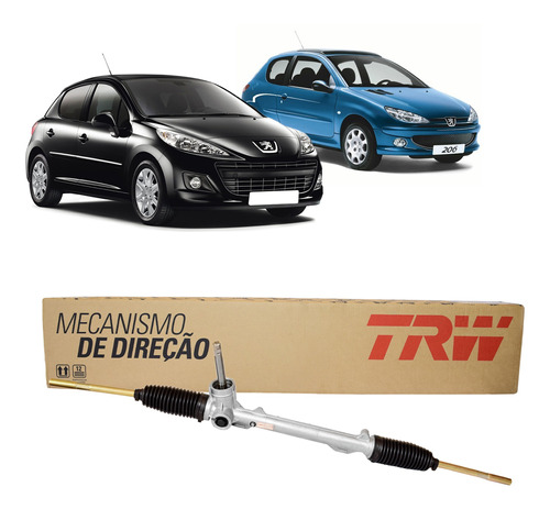 Caixa De Direção Mecanica Trw Peugeot 207 1.4 2008 A 2015