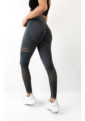 Calza Mujer Deportiva Importada Levanta Cola Justa Sport