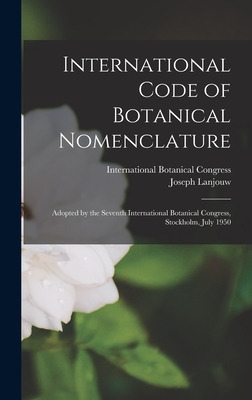 Libro International Code Of Botanical Nomenclature: Adopt...