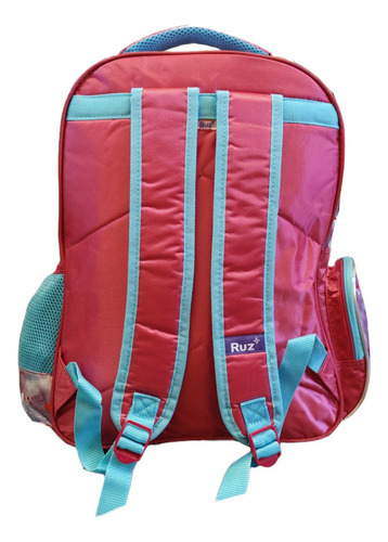 Mochila Backpack Primaria Frozen Ana Elsa 3d Ruz
