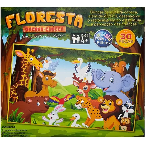 Quebra-cabeça de madeira 60 pçs brinquedos para crianças jigsaw de