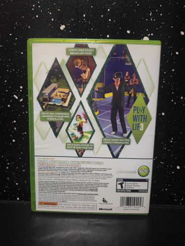 Jogo The Sims 3 De Xbox 360 (Usado)