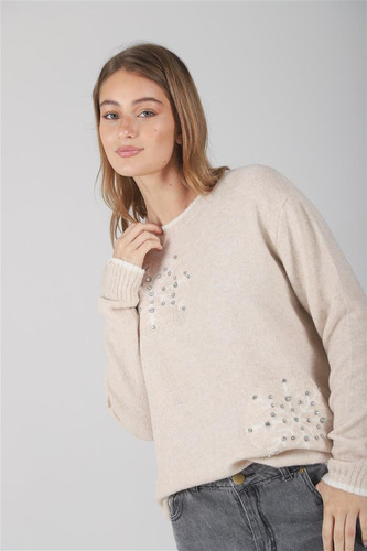 Sweater Premium Mohair Marks Con Piedras Gua138 Arizona