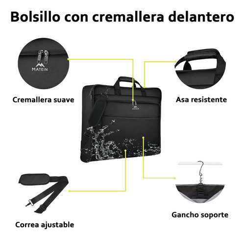 Portafolios Plegable De Viaje Impermeables Para Hombre Matein