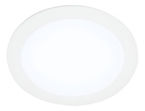 Lampara Led De Techo Empotrado 18w 6500 K 18ydled430mv65b Estructura Blanco Blanco