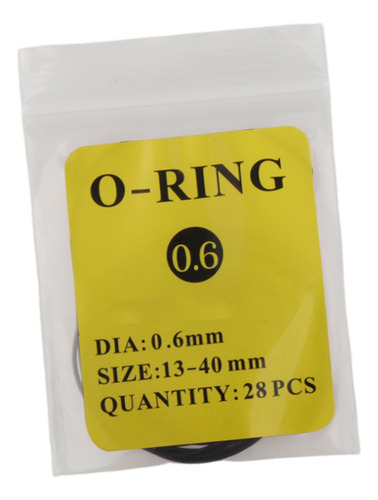 3 Juntas De Sellado Redondas Para 0,6 Mm De Calibre