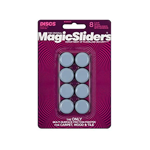Magic Sliders 8025 Series, Paquete De 8 Deslizadores Re...