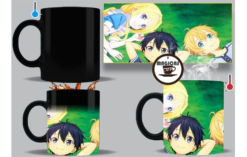 Taza Magica Anime Sao Alicization Overlord Snk Pokemon Etc.