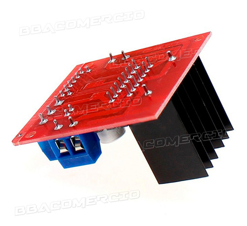 Driver Motor Ponte H Dupla L298n Automação Para Arduino
