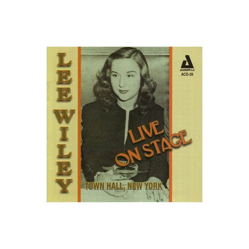 Wiley Lee Live On Stage Town Hall New York Usa Import Cd
