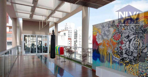 Studio Com 1 Dormitório À Venda, 22 M² Por R$ 415.000,00 - Consolação - São Paulo/sp - St0188