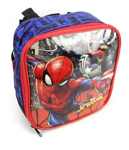 Imagem 10 de 10 de Mochila De Rodinha Homem Aranha Com Lancheira Xeryus 10670