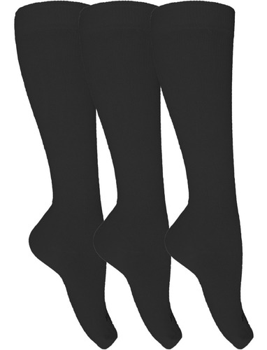 Imagen 1 de 7 de Calcetín Diabético Unisex Sin Costuras Algodon 3 Unidades