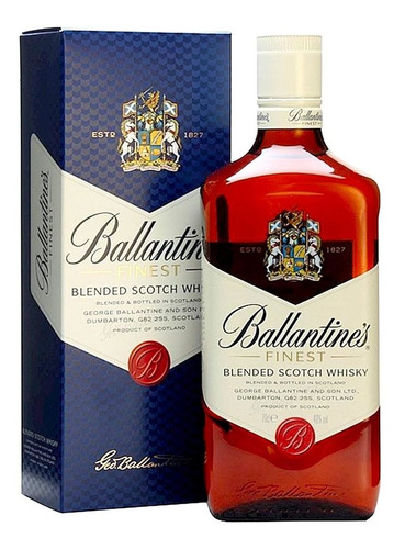 Imagem 1 de 4 de Whisky Ballantine's Finest Blended Scotch 750 Ml