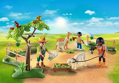 Playmobil Country Paseo Con Alpaca Mod 71251 - 56 Piezas
