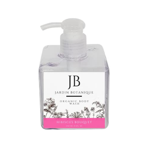 Hibiscus Bouquet Organic Body Wash (8 Oz Bottle)
