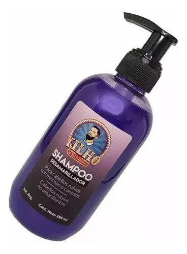 Shampoo Matizador Violeta Desamarillador Yilho X 250 Ml