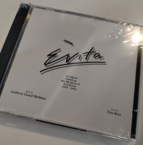 Evita - London Cast Recording (2 Cd's Importado)