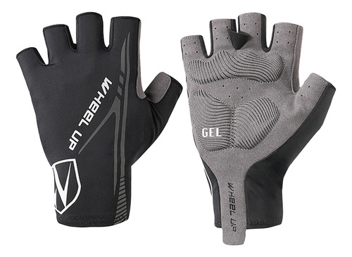 Guantes De Ciclismo Transpirables Con Medio Dedo Y Resistent