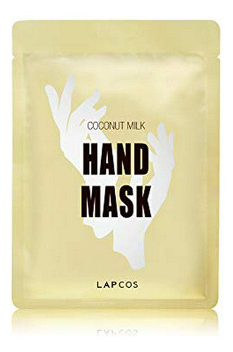 Lapcos Hand Mask, Moisturizing Treatment For Dry Dull Skin, 