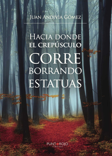 Hacia donde el crepúsculo corre borrando estatuas, de Andivia Gómez , Juan.., vol. 1. Editorial Punto Rojo Libros S.L., tapa pasta blanda, edición 1 en español, 2015