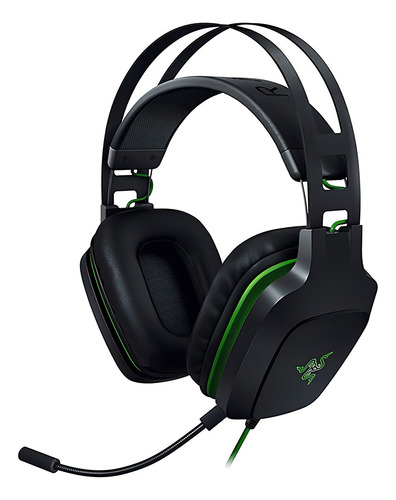 Headset Gamer Razer Electra V2 7.1 Fone Virtual Usb Cor Preto E Verde