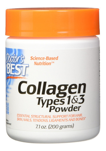 Doctors Best Collagen Types 1 And 3 Powder 200g - Colágeno