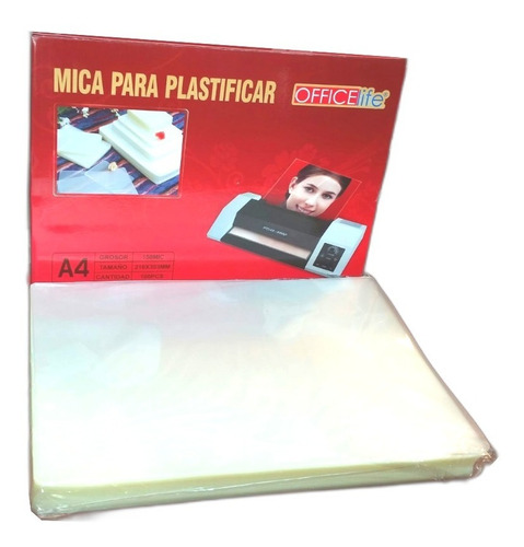 Mica Para Plastificar A4 X 100pcs