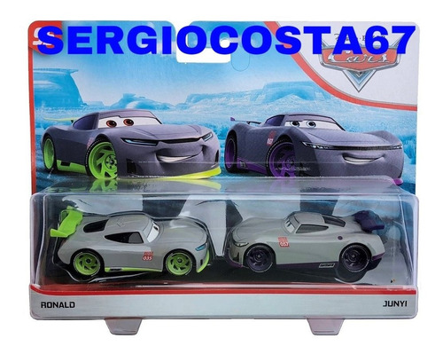 Disney Cars 3 Ronald & Junyi Next Generation - Baixo Cor Cinza