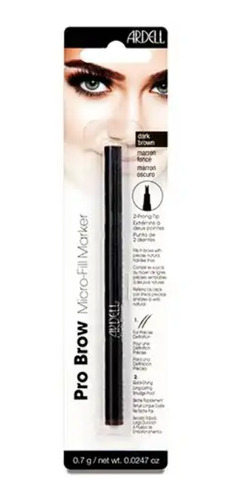 Lapiz Para Cejas Ardell Pro Brow 2 Puntas 