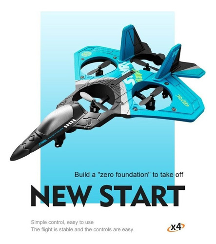 D Planeador Con Detección De Gravedad V17 Epp Foam Rc