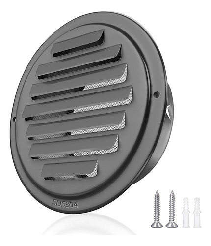 Rejillas De Ventilación De Acero Inoxidable 304 De 4 Pulgada